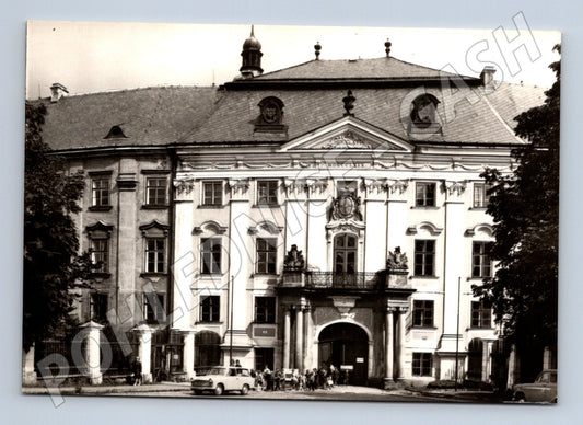 Pohlednice Bruntál průčelí zámku (M32289)