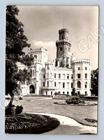 Pohlednice Hluboká nad Vltavou zámek 1972 (M32293)