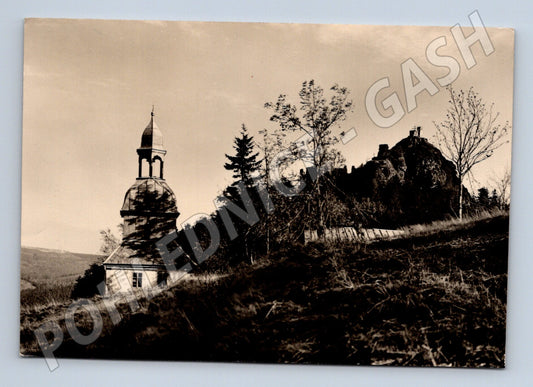 Pohlednice Tolštejn zřícenina hradu 1958 (M32305)