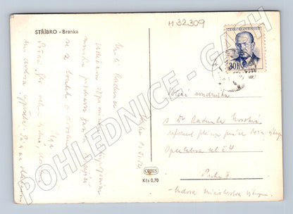 Pohlednice Stříbro Branka 1974 (M32309)