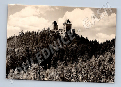 Pohlednice Kašperk hrad Šumava (M32312)