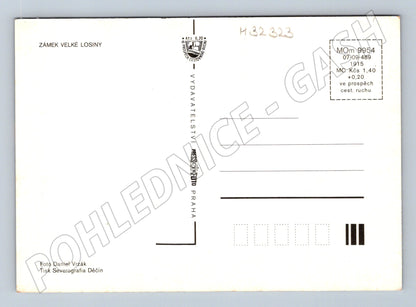 Pohlednice Velké Losiny Zámek (M32323)