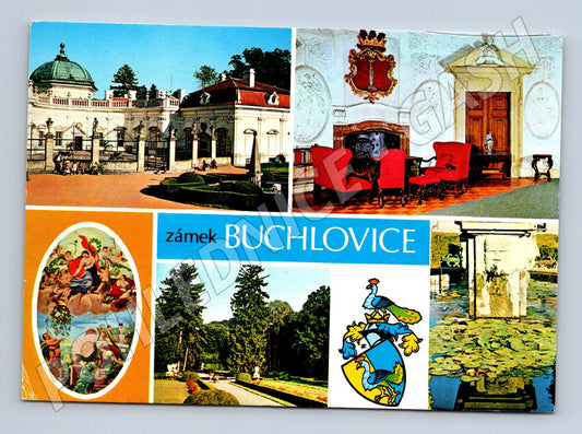 Pohlednice Buchlovice zámek (M32329)