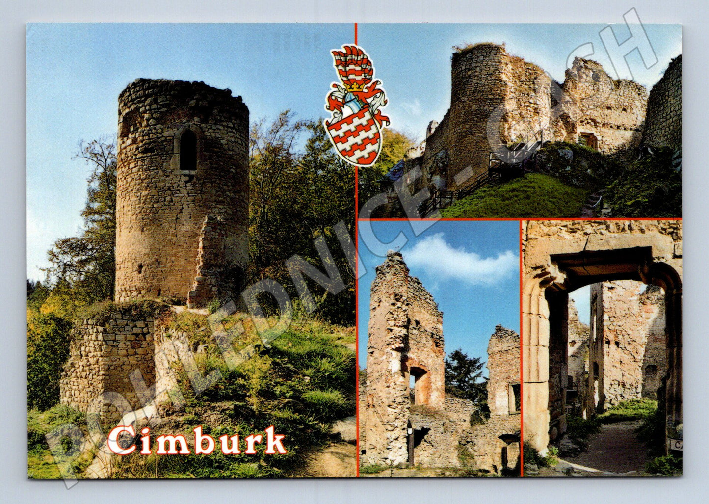 Pohlednice Cimburg u Koryčan hrad 2004 (M32342)