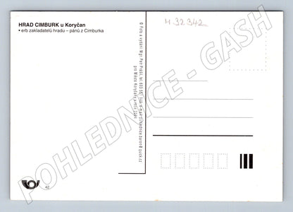 Pohlednice Cimburg u Koryčan hrad 2004 (M32342)