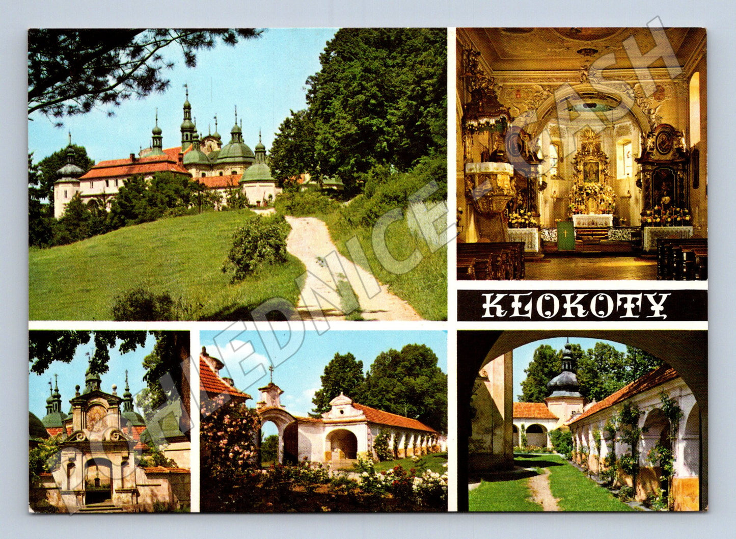 Pohlednice Klokoty poutní místo (M32344)