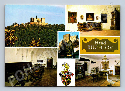 Pohlednice Hrad Buchlov více záběrů (M32347)
