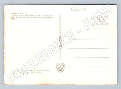 Pohlednice Hrad Buchlov více záběrů (M32347)