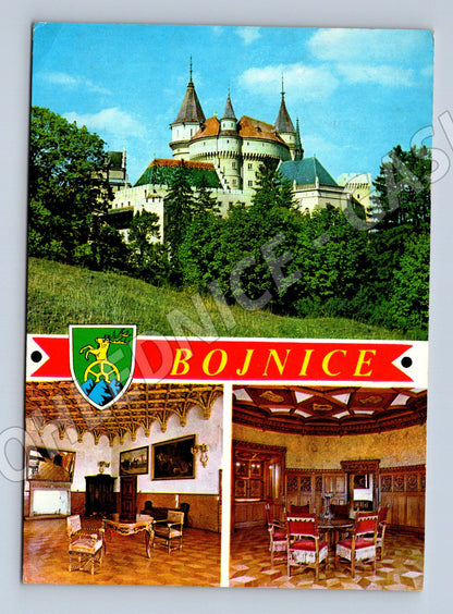 Pohlednice Slovensko Bojnice zámek 1960 (M32349)