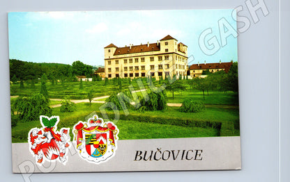 Pohlednice Bučovice zámek 1976 (M32354)