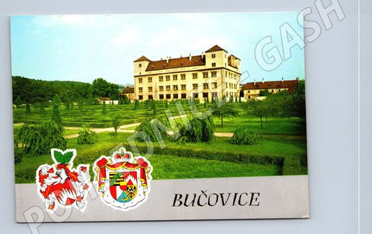 Pohlednice Bučovice zámek 1976 (M32354)