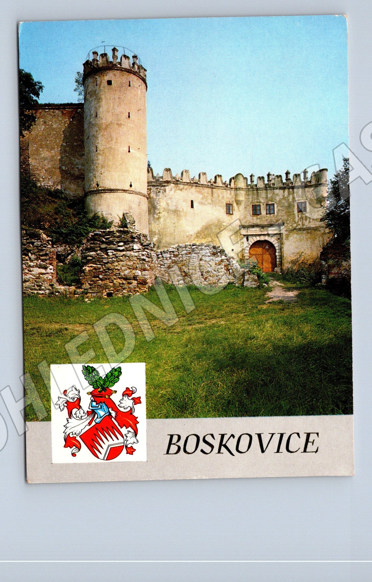Pohlednice Boskovice Státní hrad (M32357)