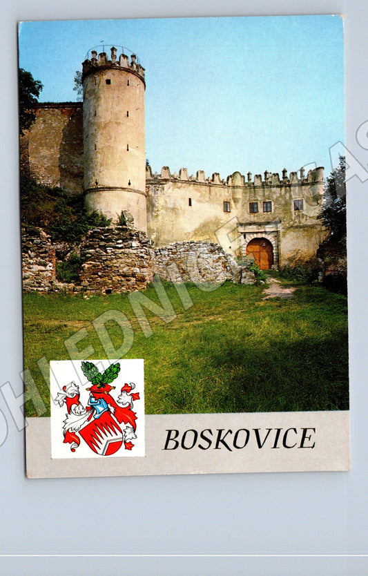 Pohlednice Boskovice Státní hrad (M32357)