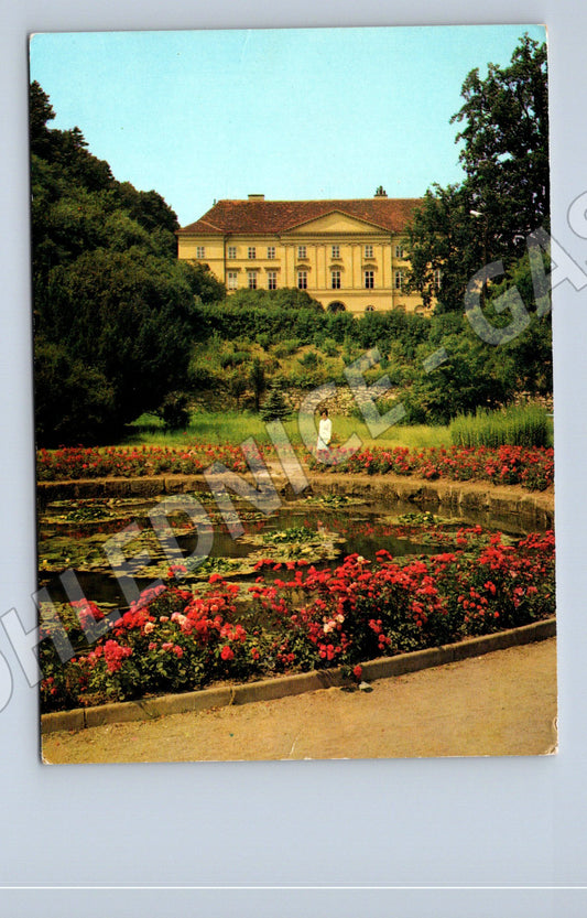 Pohlednice Boskovice zámek hlavní průčelí (M32358)