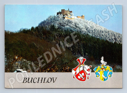 Pohlednice Buchlov hrad/zámek 1976 (M32372)