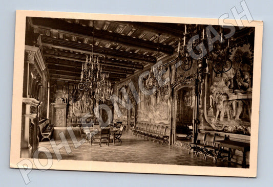 Pohlednice Hluboká státní zámek velká jídelna (M3238)
