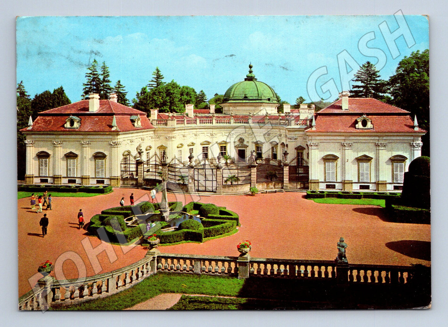 Pohlednice Buchlovice zámek 1971 (M32387)