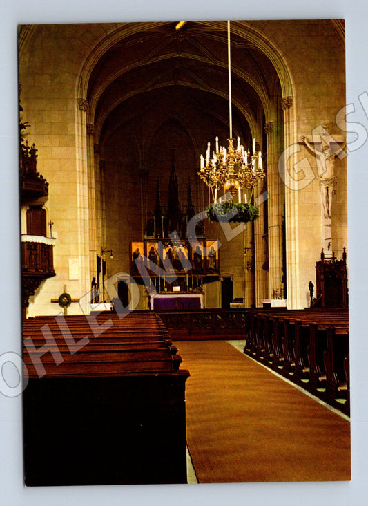 Pohlednice Lednice zámek kaple interiér (M32388)