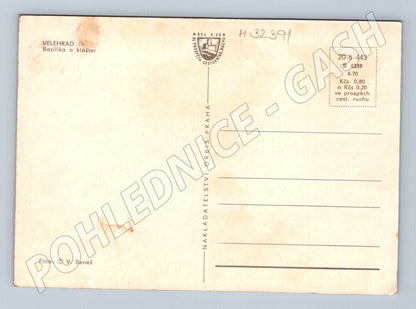 Pohlednice Velehrad Bazilika a klášter (M32391)