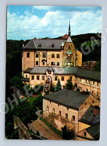 Pohlednice Šternberk na Moravě hrad 1952 (M32393)