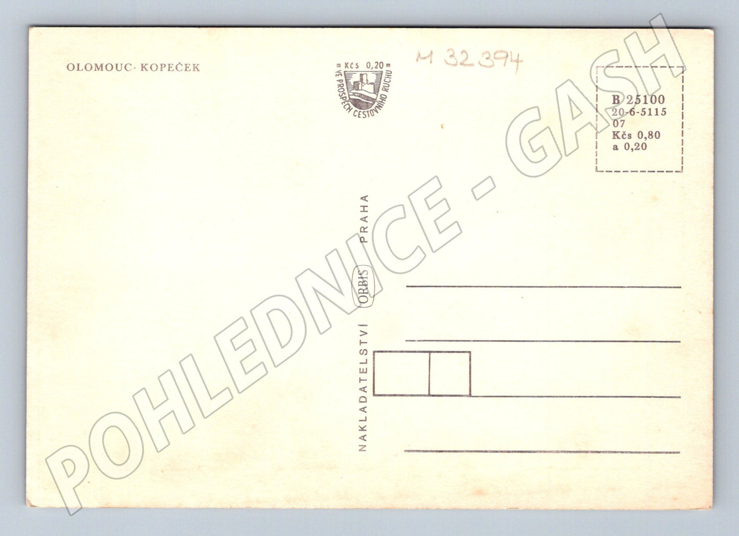Pohlednice Olomouc-Kopeček klášter (M32394)