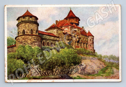 Pohlednice Most Hrad Hněvín (M32404)