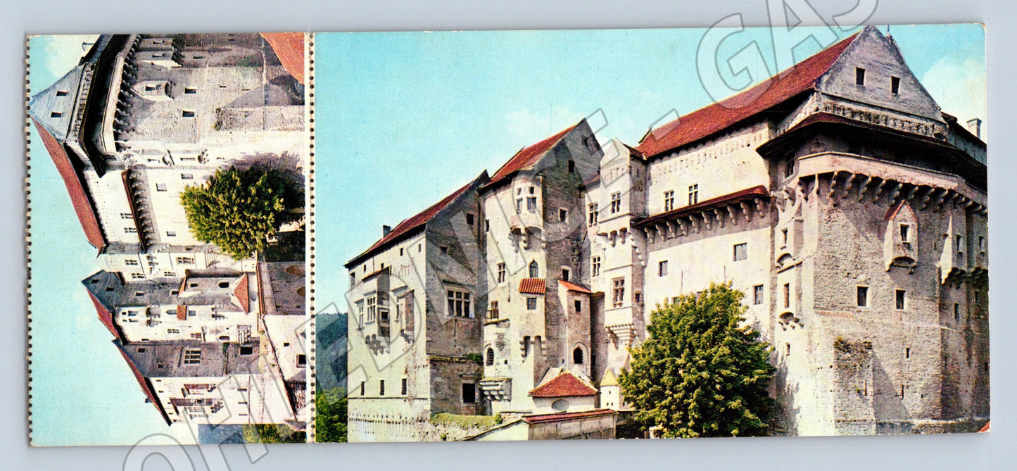 Pohlednice Pernštejn hrad 1983 (M32407)