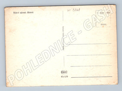 Pohlednice zámek Blatná Orbis ČSR (M3241)