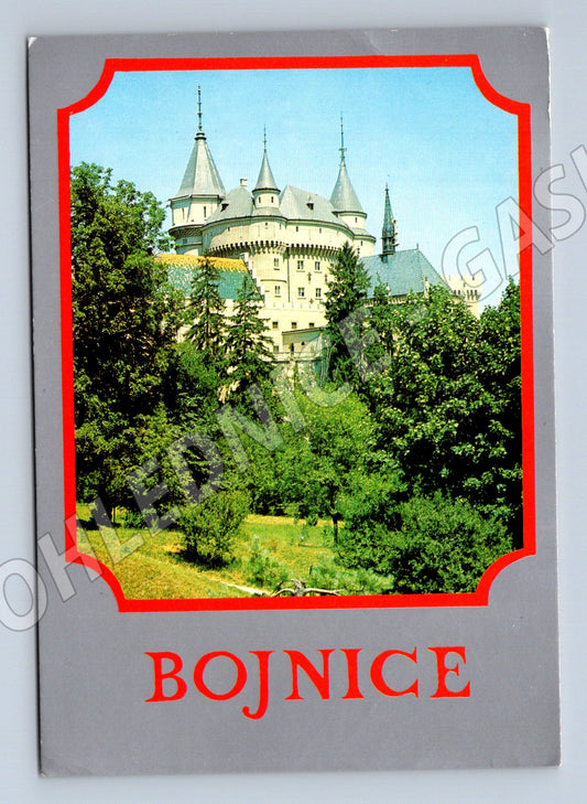 Pohlednice Slovensko Bojnice zámek (M32410)