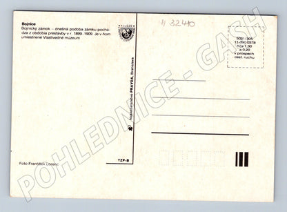 Pohlednice Slovensko Bojnice zámek (M32410)