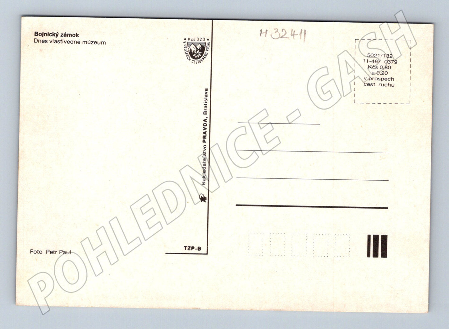 Pohlednice Slovensko Bojnický zámok (M32411)