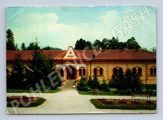 Pohlednice Slovensko Bardejovské kúpele Kúpeľný dom 1970 (M32413)