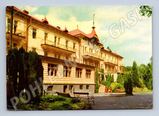 Pohlednice Slovensko Bardejovské Kúpele dům Dukla 1970 (M32414)