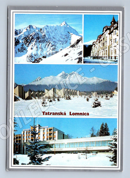 Pohlednice Slovensko Tatranská Lomnica zima 1993 (M32420)
