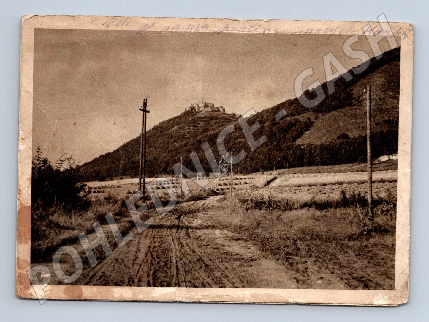 Pohlednice Slovensko Podhradie hrad 1923 (M32423)