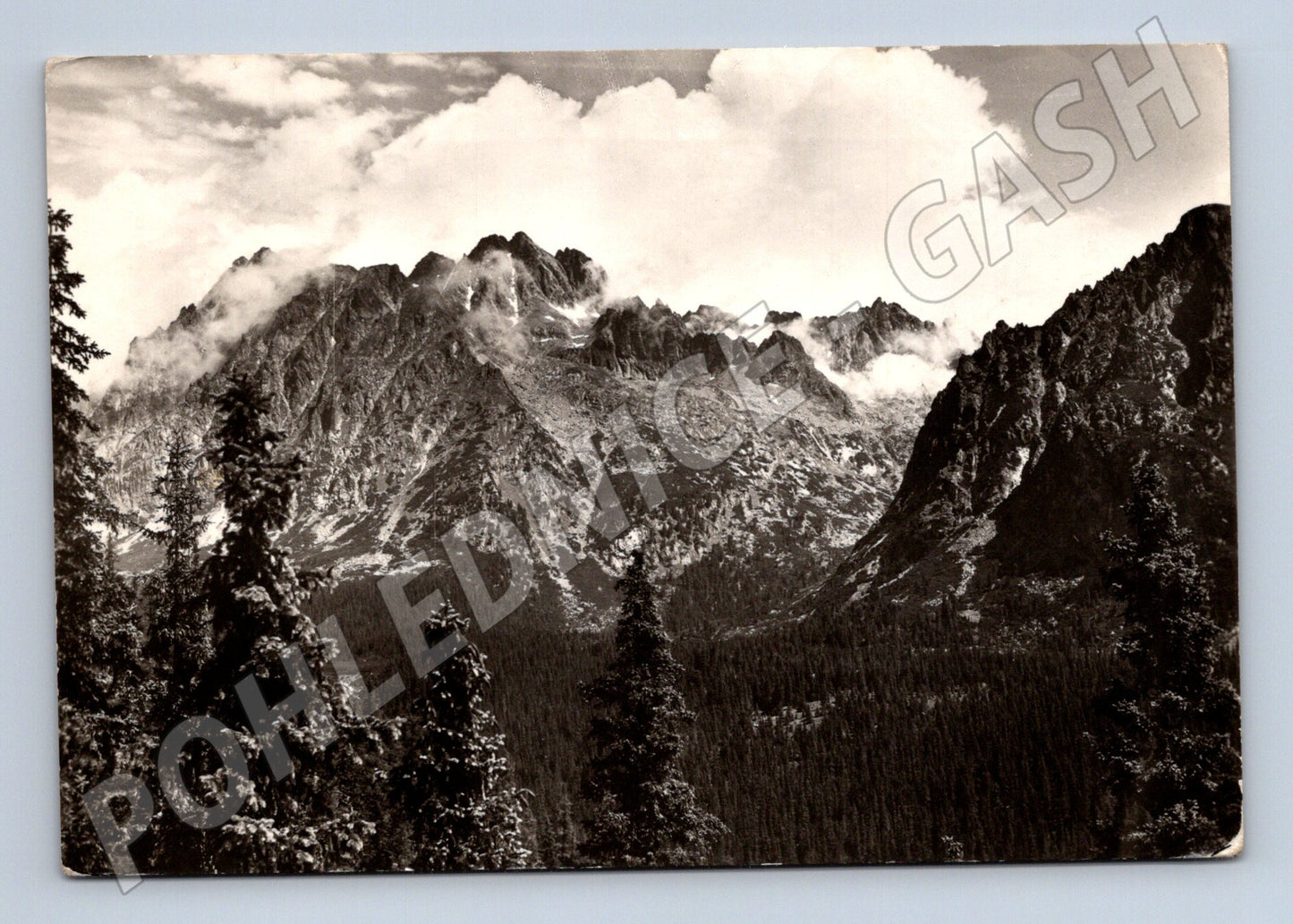 Pohlednice Slovensko Vysoké Tatry Kôpky 1953 (M32428)