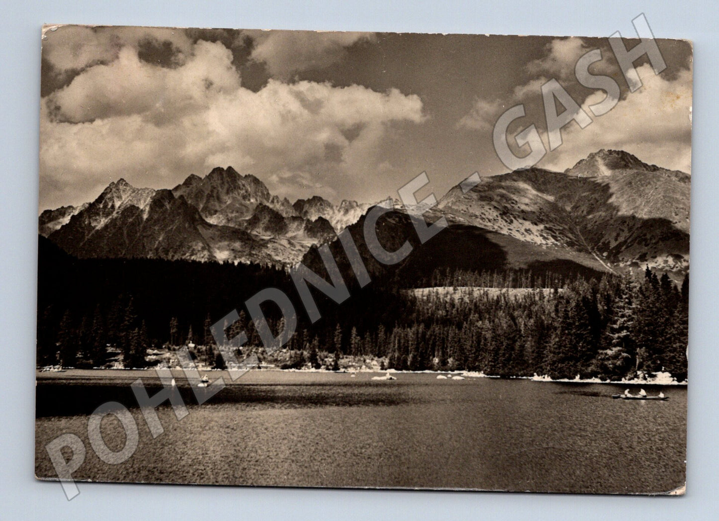 Pohlednice Slovensko Vysoké Tatry Štrbské pleso 1950 (M32435)