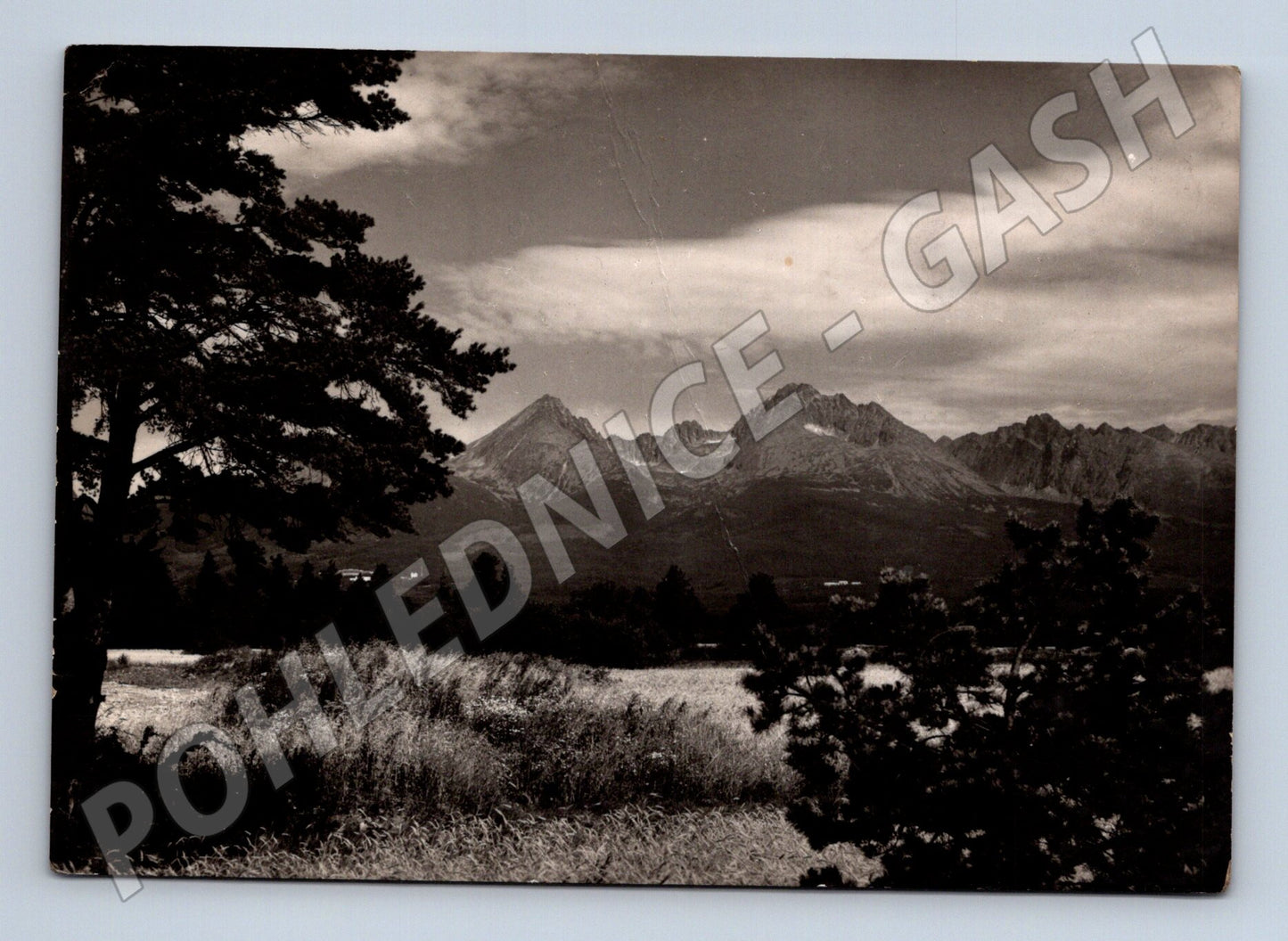 Pohlednice Slovensko Vysoké Tatry krajina 1961 (M32439)