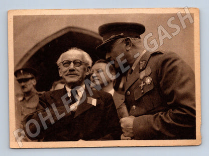Pohlednice Edvard Beneš s generálem Květen 1945 (M32445)