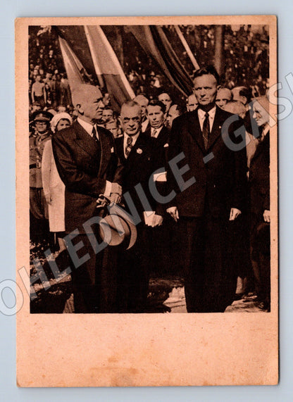 Pohlednice Vítání presidenta 1945 (M32446)