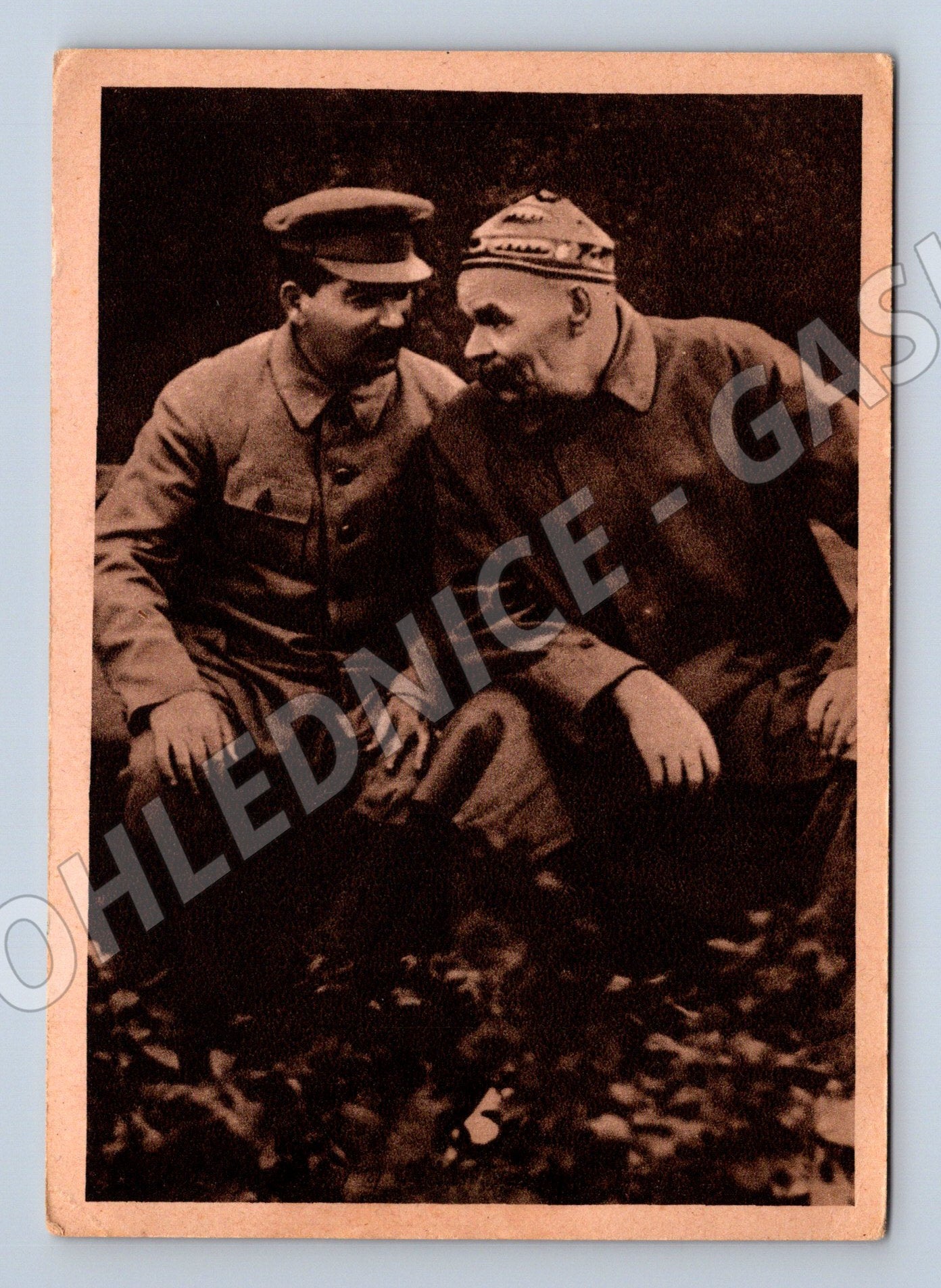 Pohlednice Rusko Stalin u Gorkého 1945 (M32447)