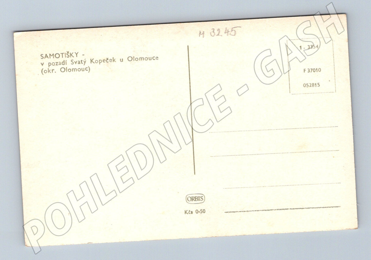 Pohlednice Samotišky Svatý Kopeček Olomouc (M3245)