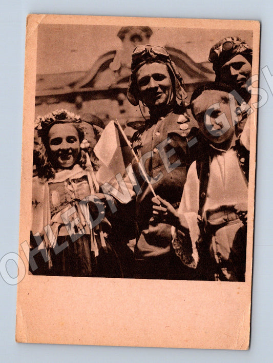 Pohlednice Československo vojáci konec války 1945 (M32452)