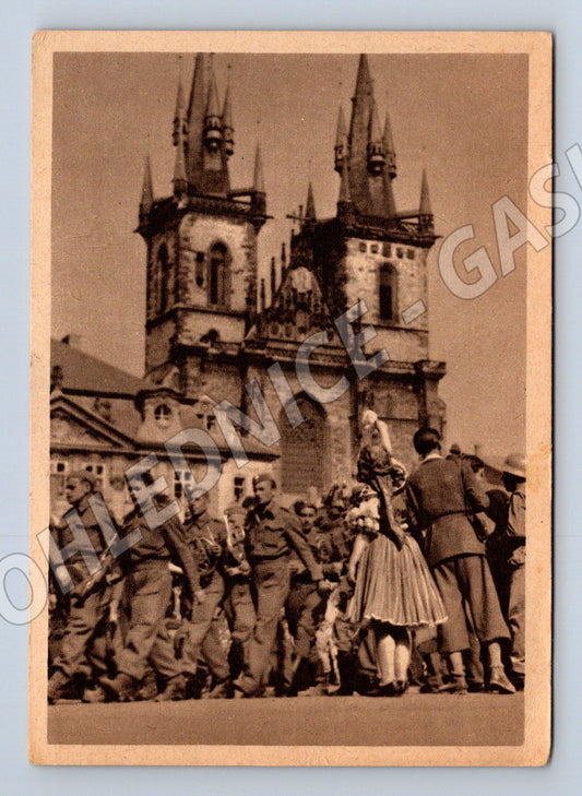 Pohlednice Praha Osvobození 1945 (M32454)
