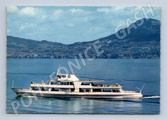 Pohlednice Švýcarsko Lac Leman parník Henri Dunant (M32470)