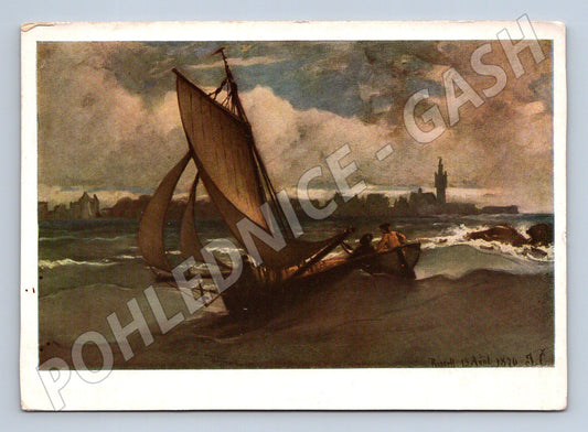 Pohlednice Francie Roscoff Marina J. Čermák 1870 (M32476)