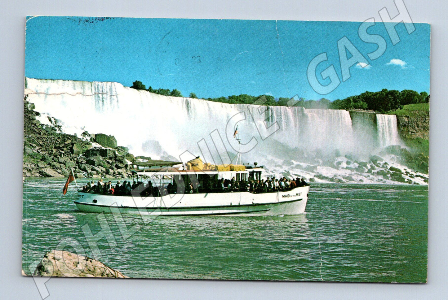 Pohlednice USA Niagara Falls loď Maid of the Mist (M32477)