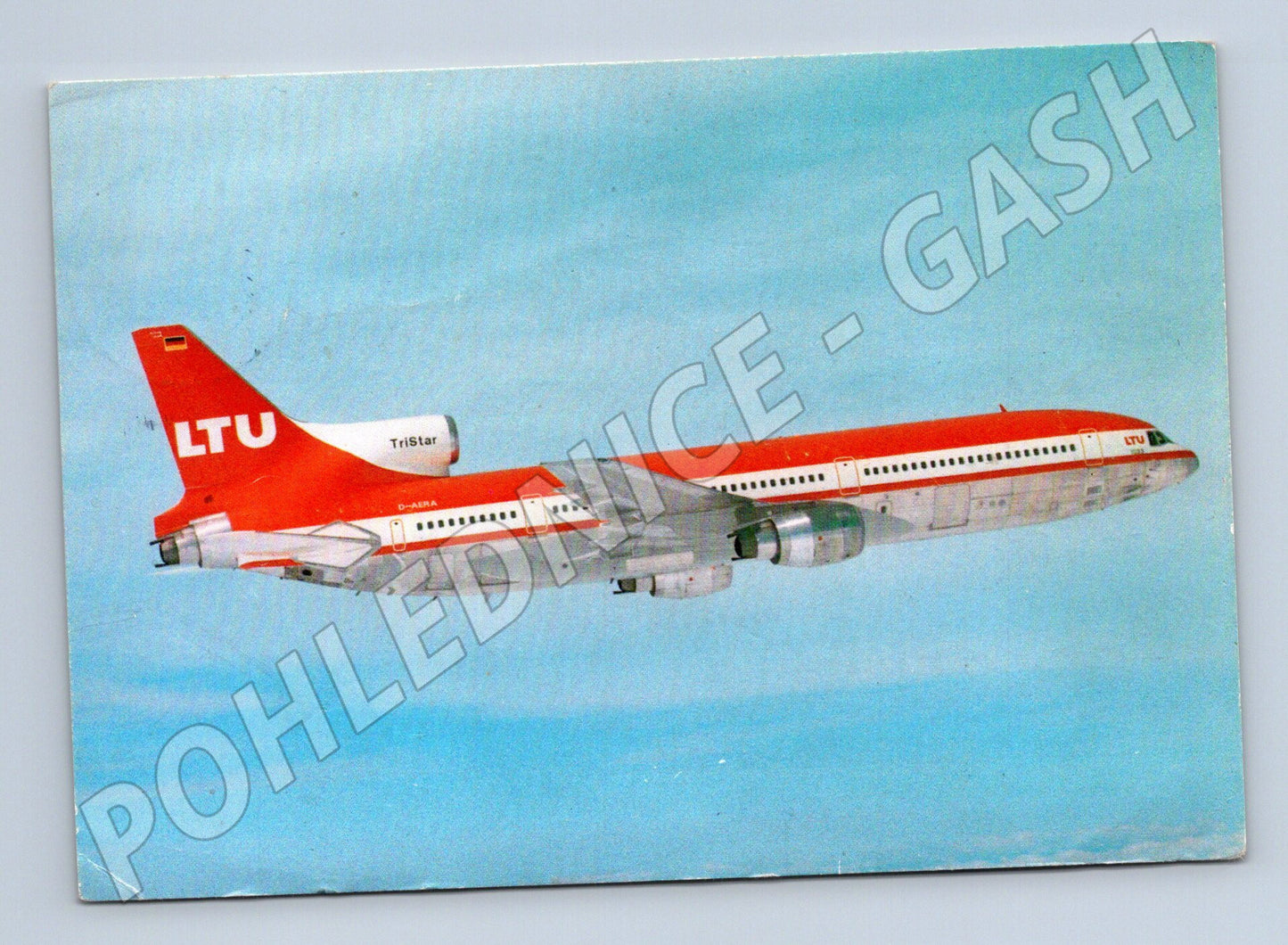 Pohlednice Německo LTU TriStar letadlo (M32480)