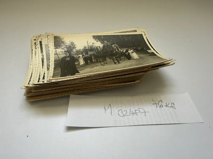 Pohlednice sada pohřební průvody fotografie (M32487)
