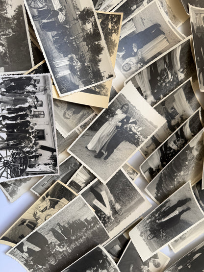 Pohlednice sada pohřební průvody fotografie (M32487)